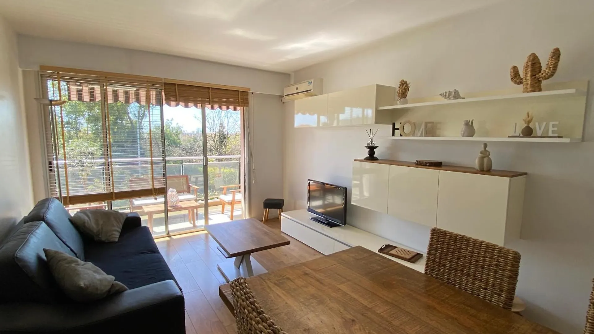Appartement Lumineux Et Climatise, Face Au Parc Prive Et A 10 Mins De La Plage Cagnes-sur-Mer Apartment